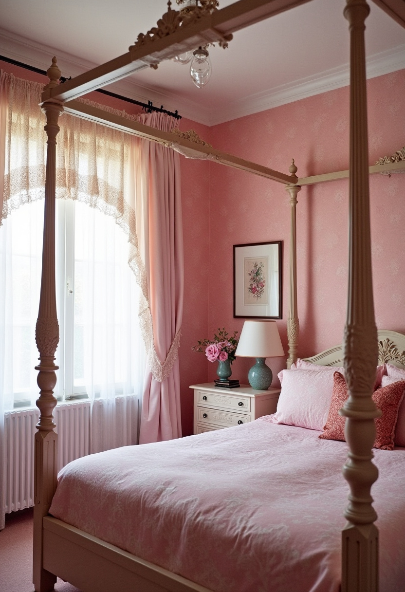 Pink Bedroom Ideas For Adults 23