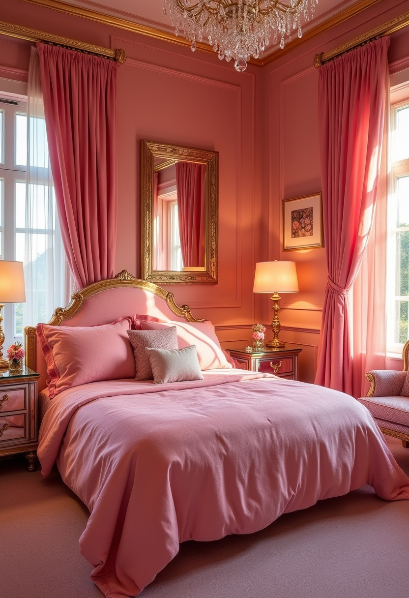 Pink Bedroom Ideas For Adults 25