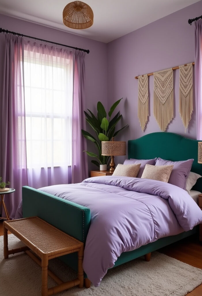 Purple And Green Bedroom Ideas 1