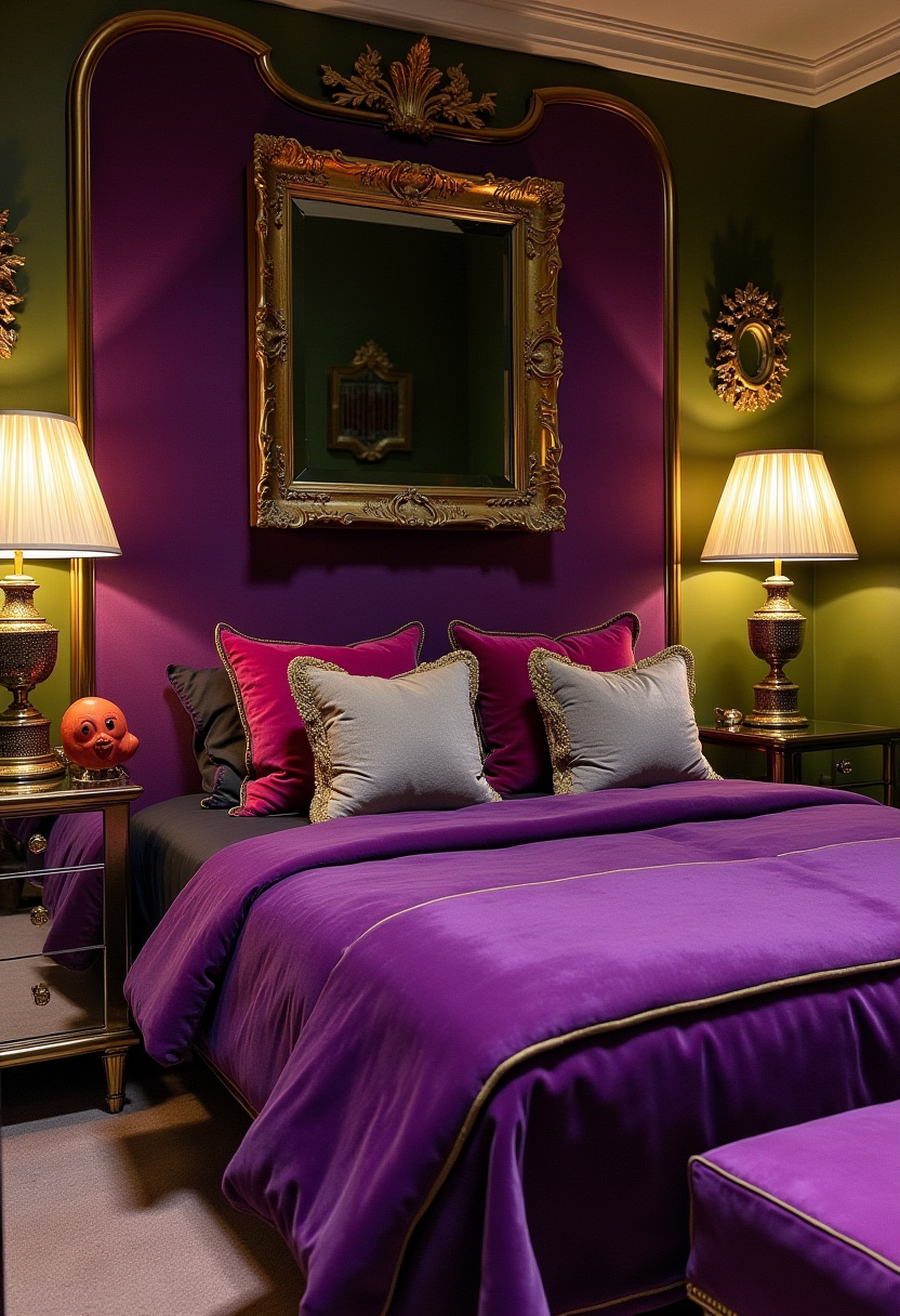 Purple And Green Bedroom Ideas 14