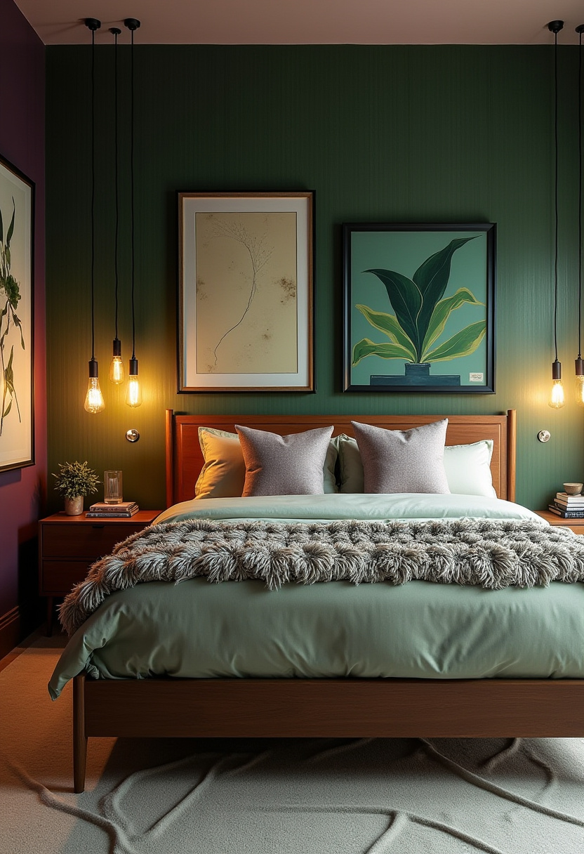 Purple And Green Bedroom Ideas 2