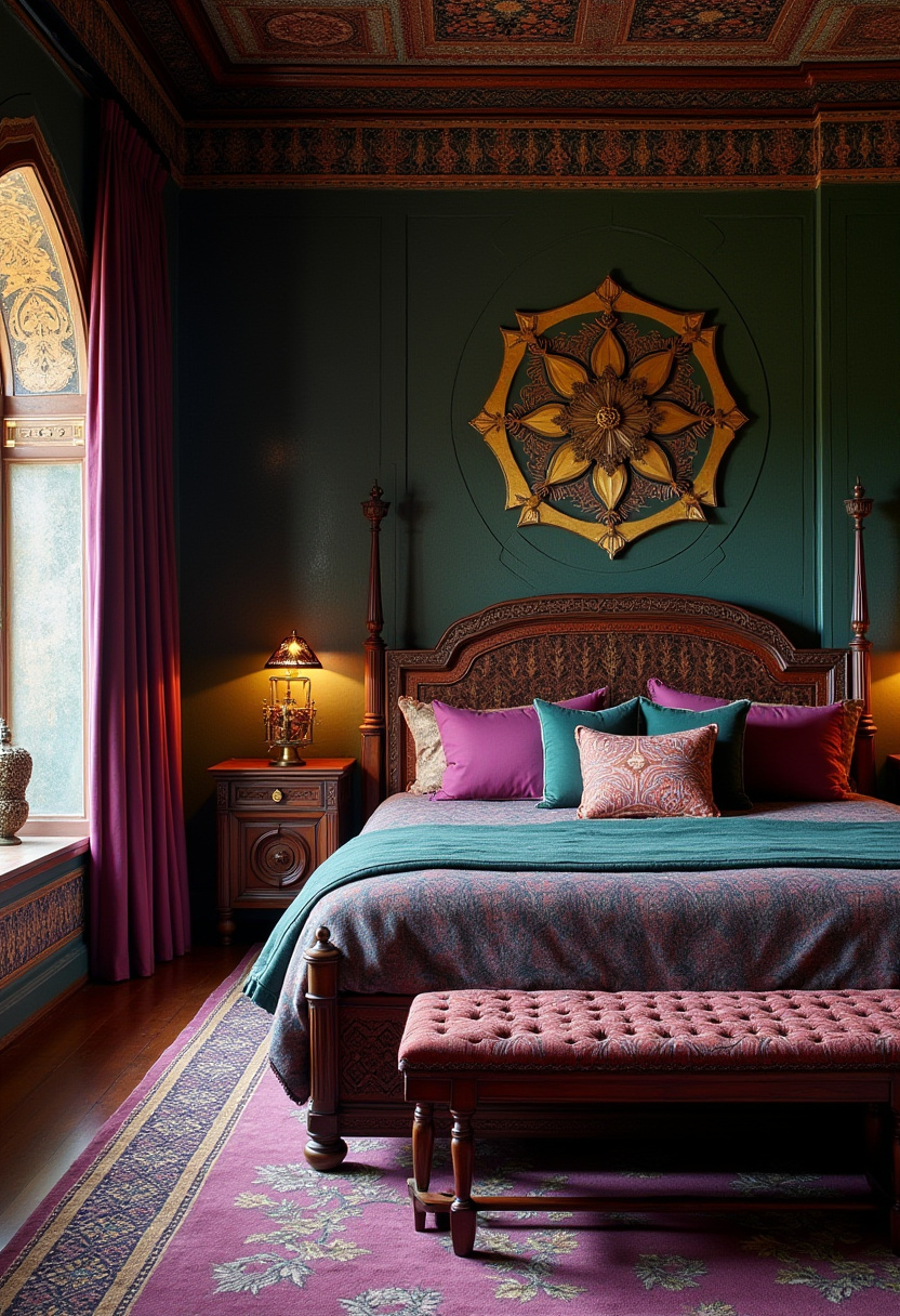 Purple And Green Bedroom Ideas 21