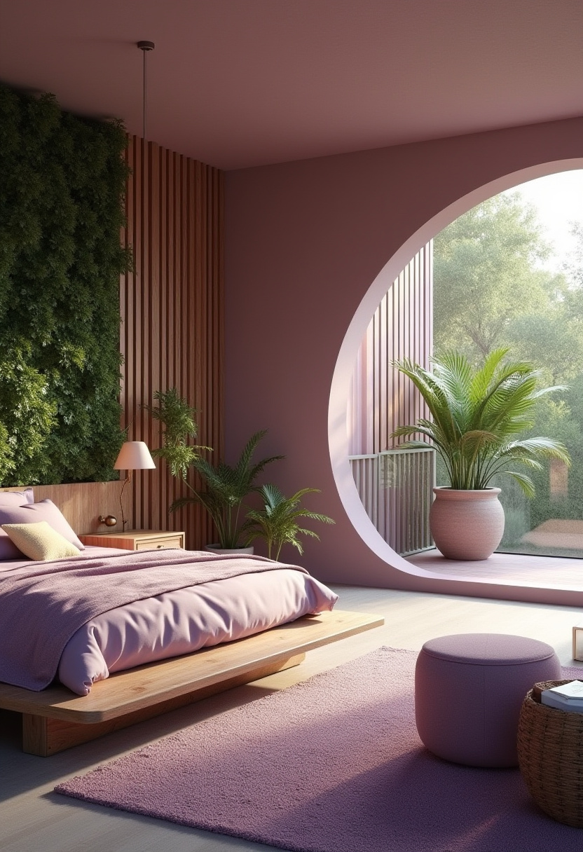 Purple And Green Bedroom Ideas 27