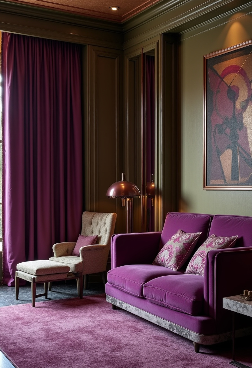 Purple And Green Bedroom Ideas 29