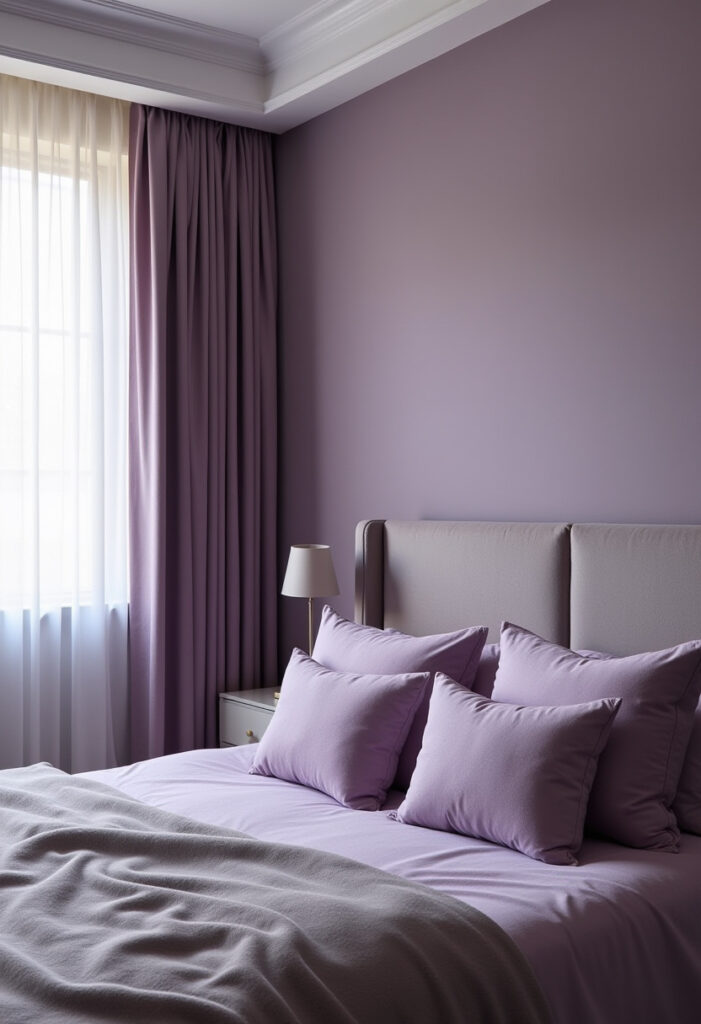 Purple And Grey Bedroom Ideas 1