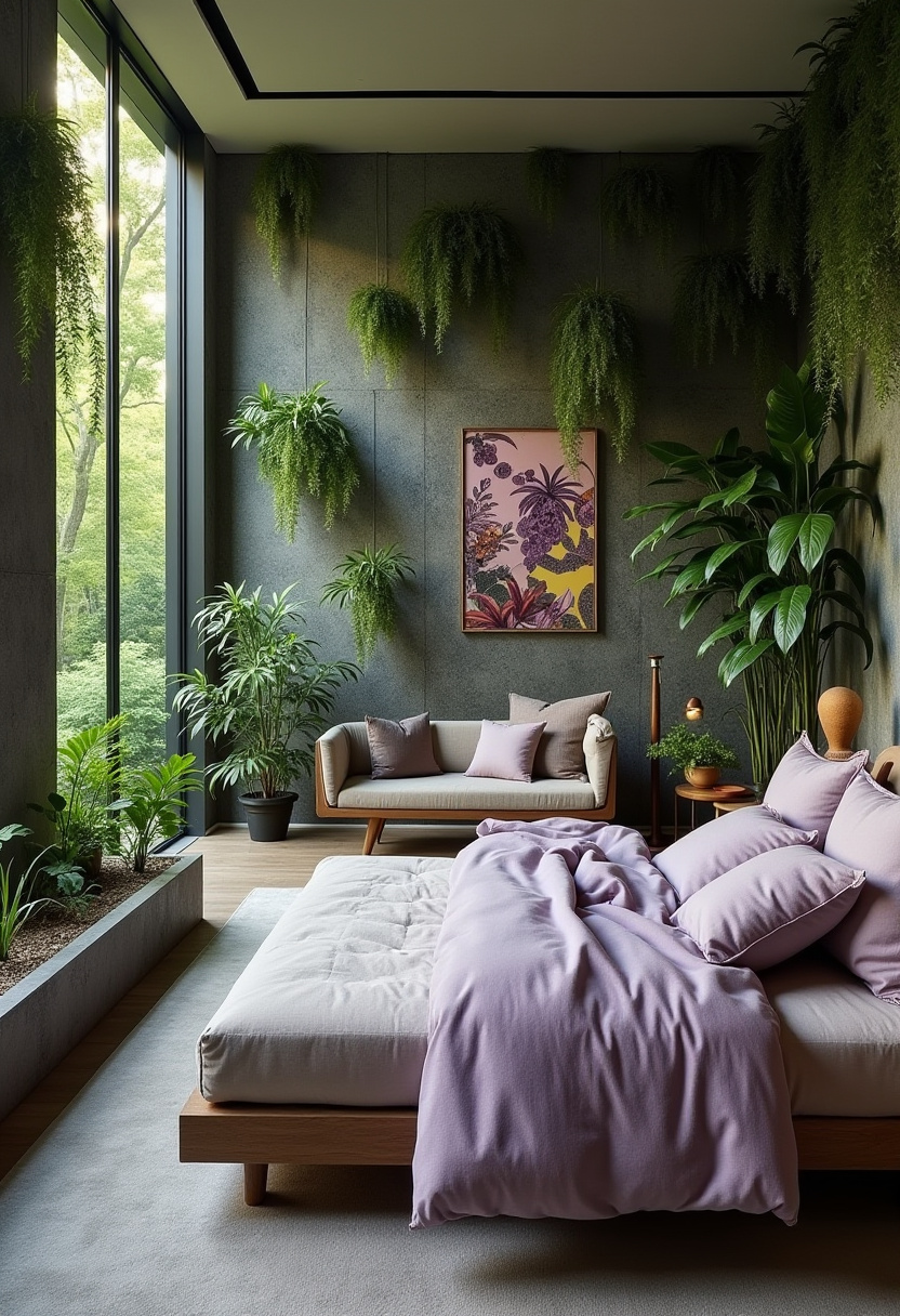 Purple And Grey Bedroom Ideas 10