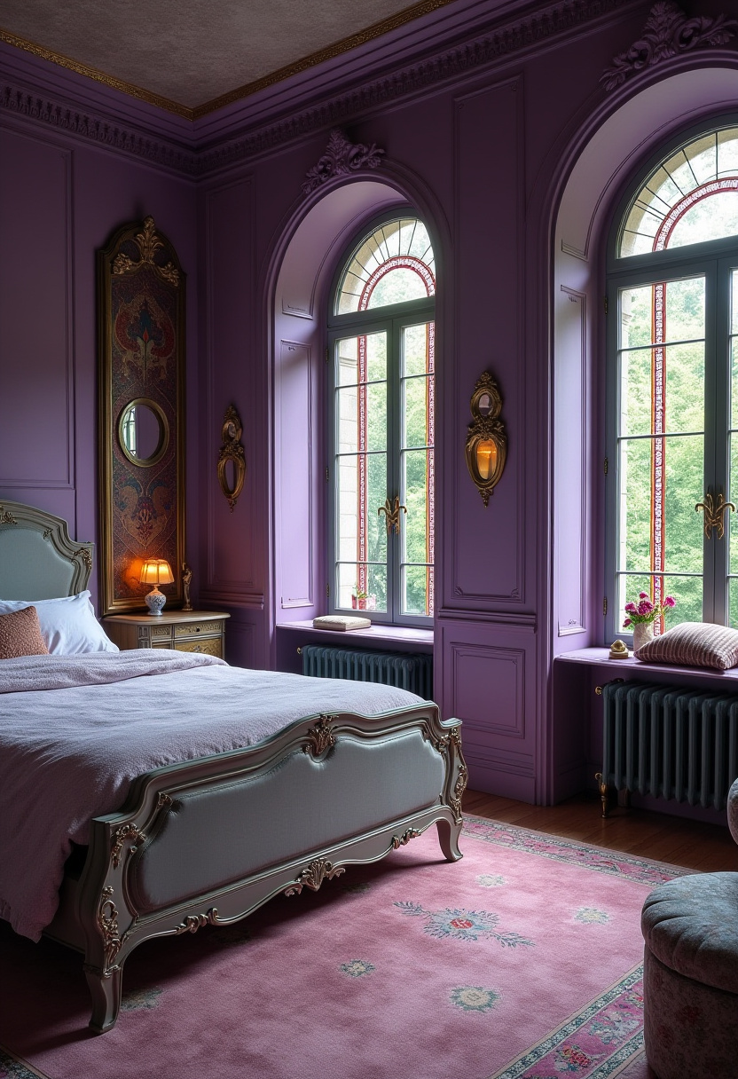 Purple And Grey Bedroom Ideas 21