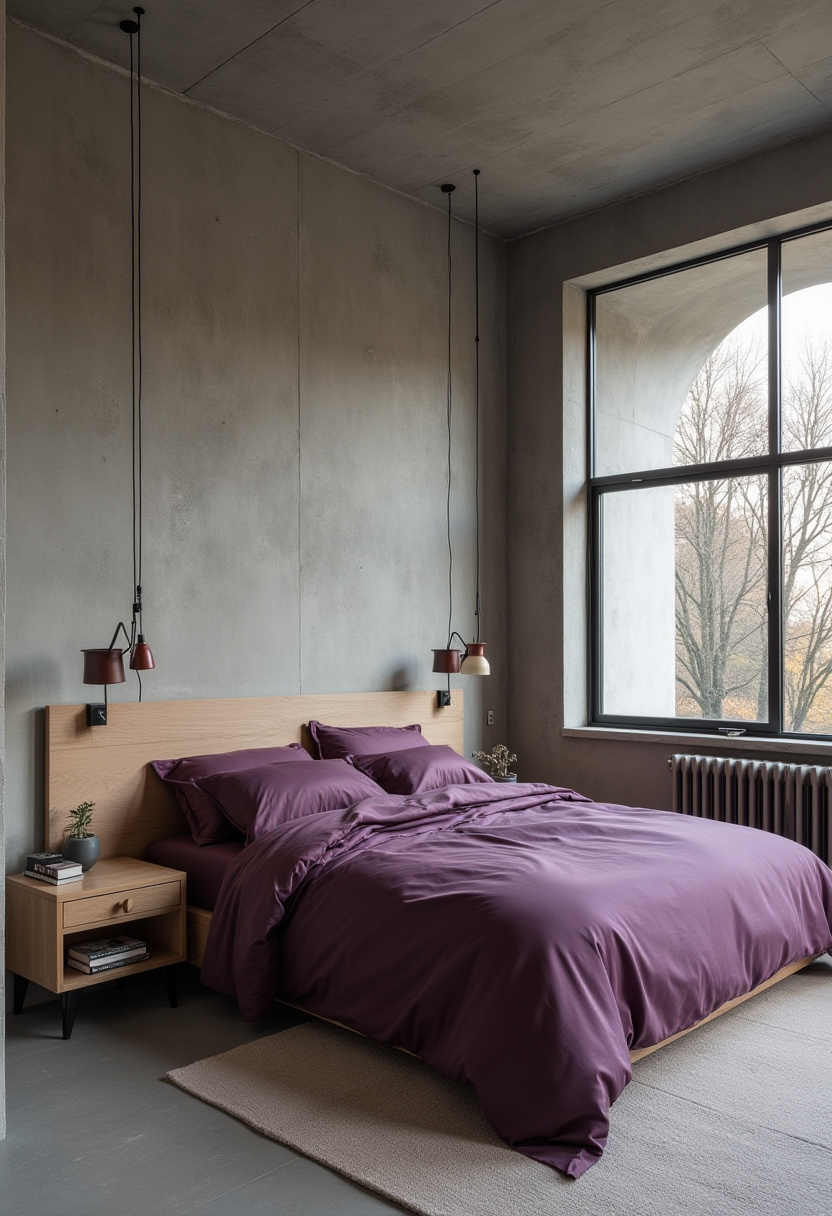 Purple And Grey Bedroom Ideas 3