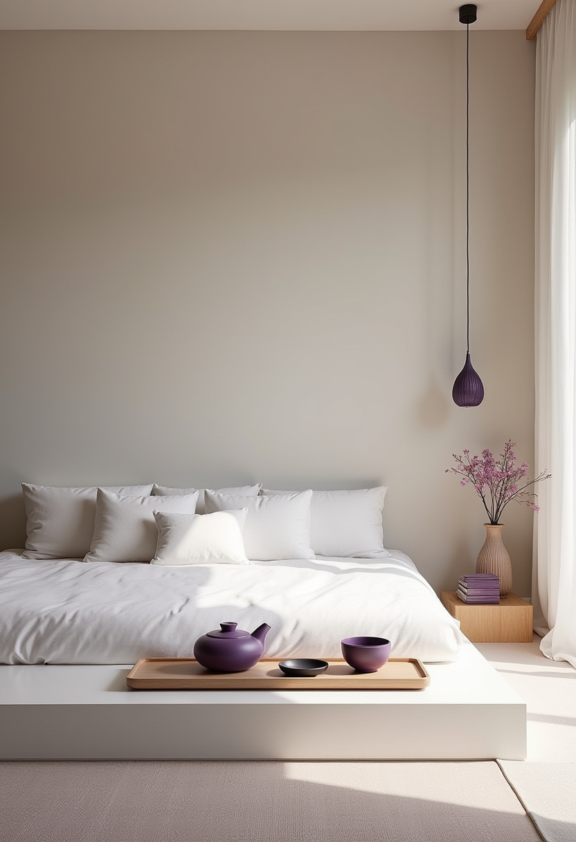 Purple And White Bedroom Ideas 28