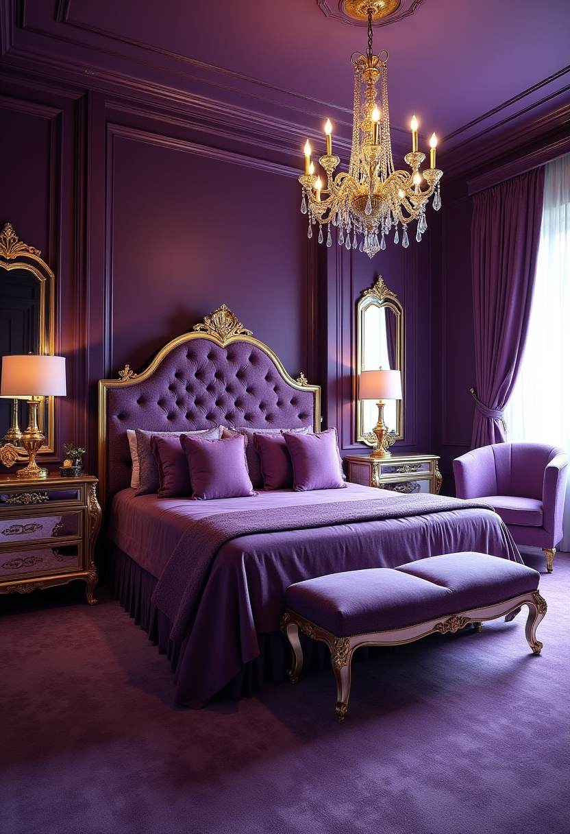 Purple Bedroom Ideas For Women 15