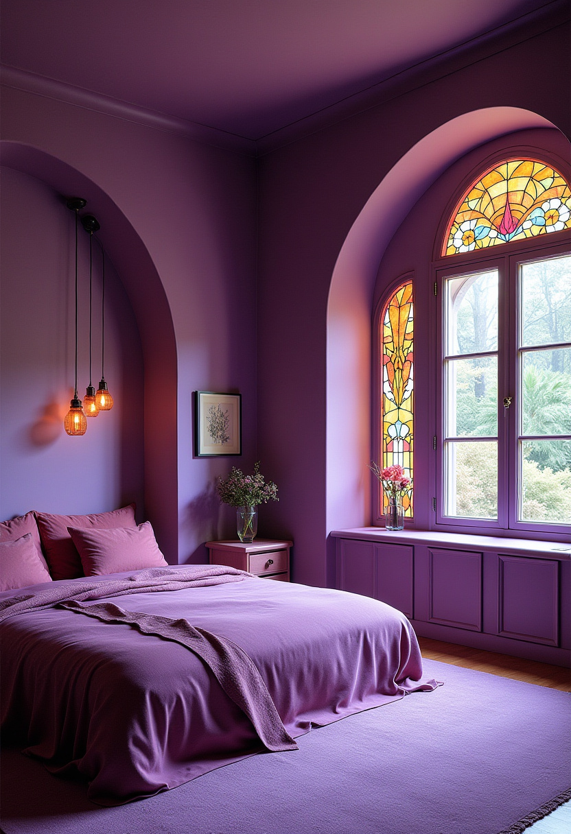Purple Bedroom Ideas For Women 17