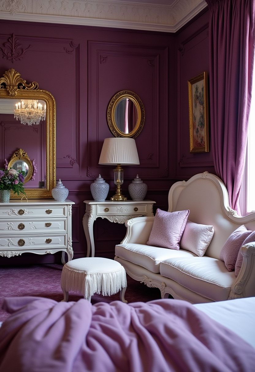 Purple Bedroom Ideas For Women 22