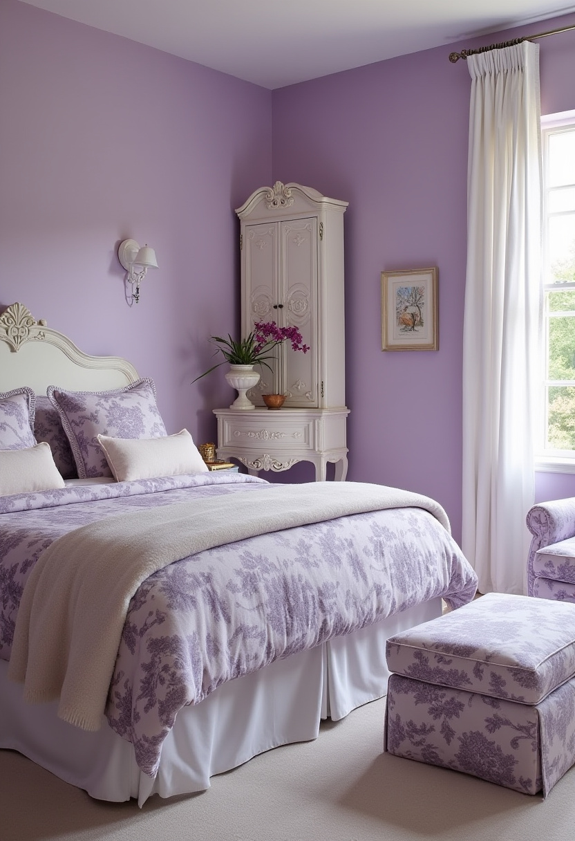 Purple Bedroom Ideas For Women 26