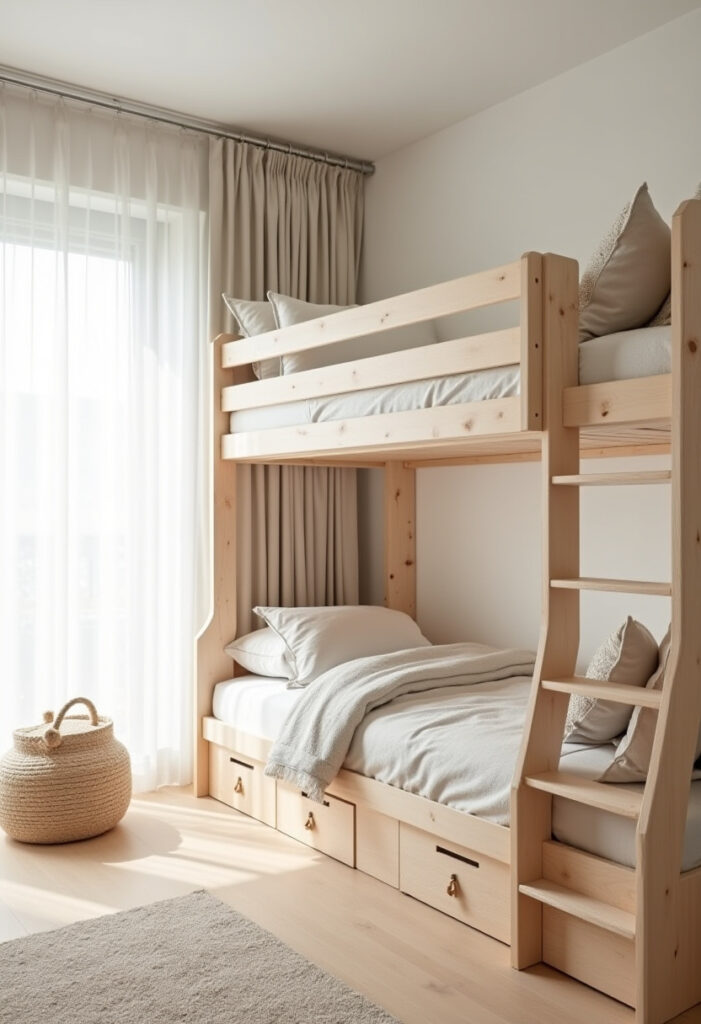 Room Ideas Bunk Beds Aesthetic 1