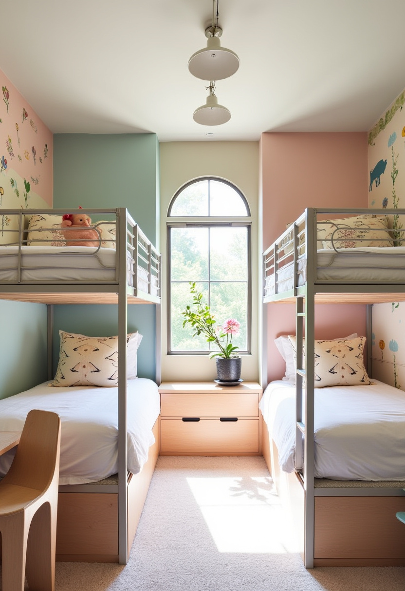 Room Ideas Bunk Beds Aesthetic 2