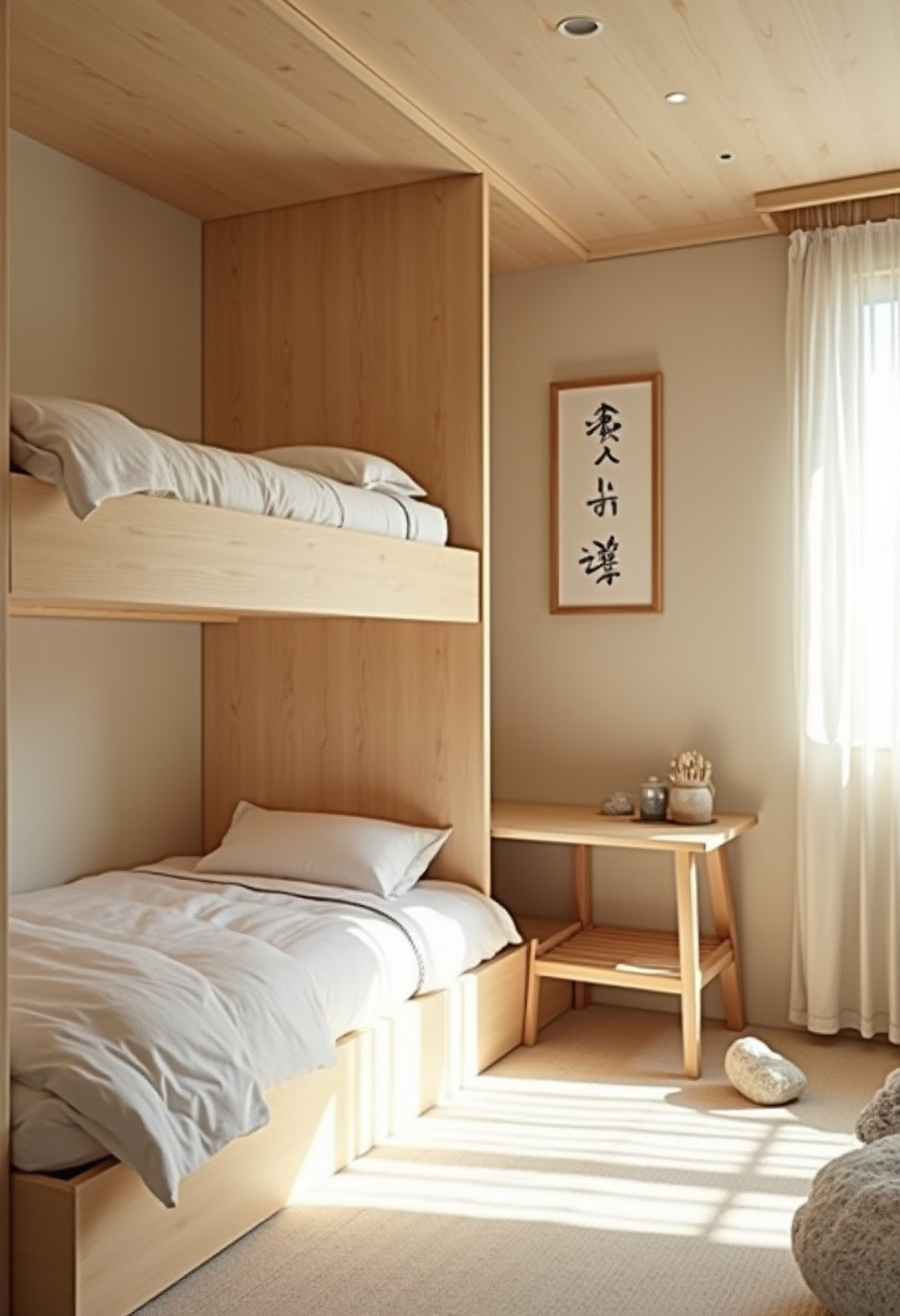 Room Ideas Bunk Beds Aesthetic 24