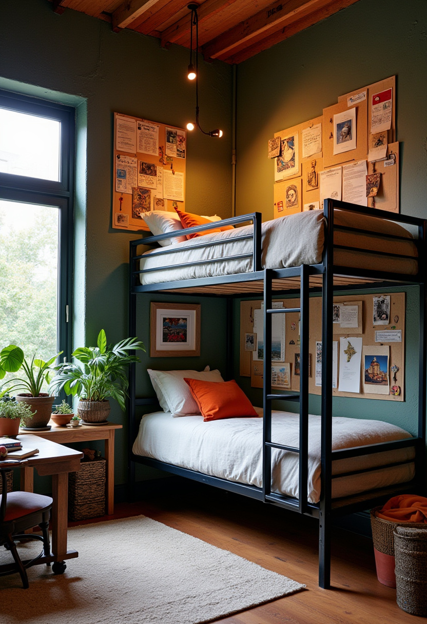 Room Ideas Bunk Beds Aesthetic 26