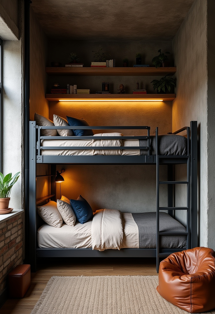Room Ideas Bunk Beds Aesthetic 3
