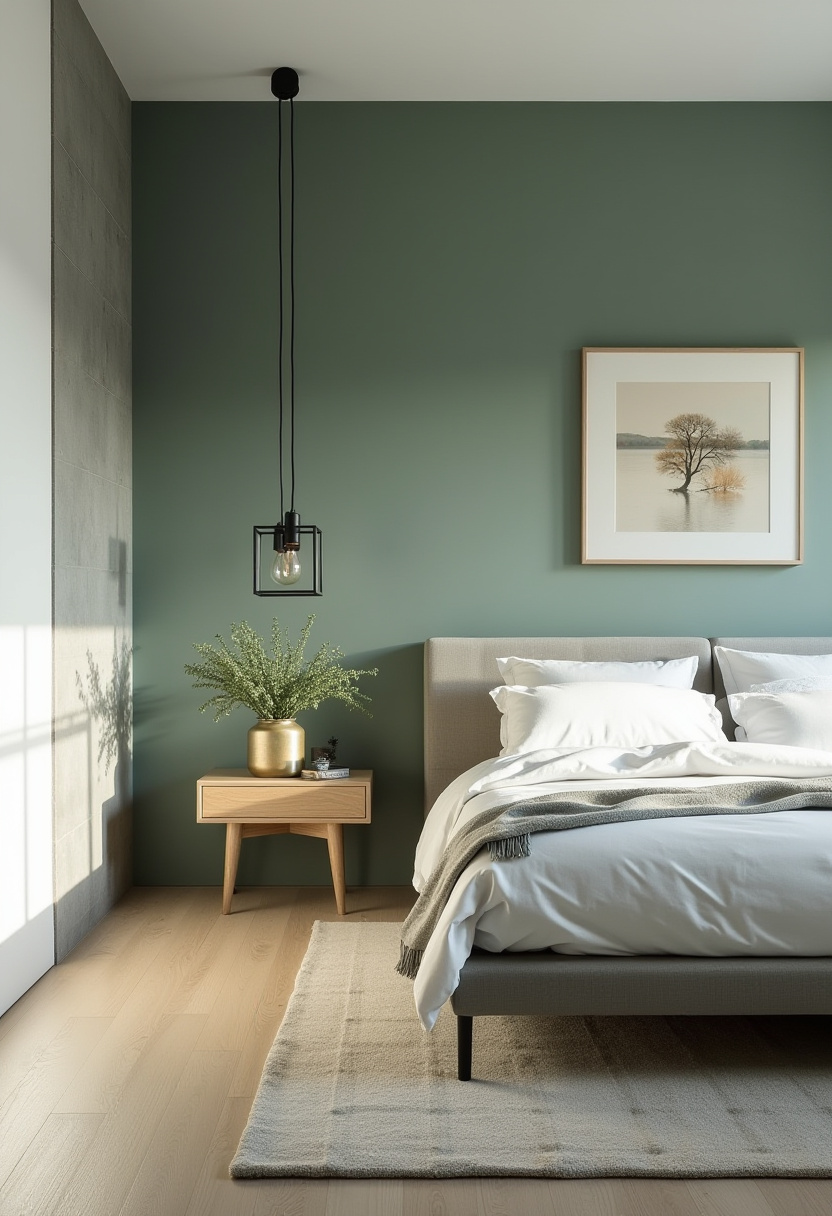 Sage Green Bedroom Ideas 29