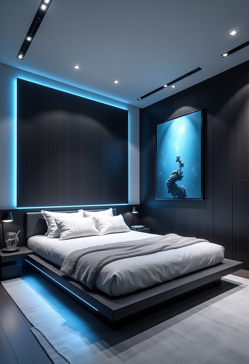 Small Bedroom Ideas For Men 29