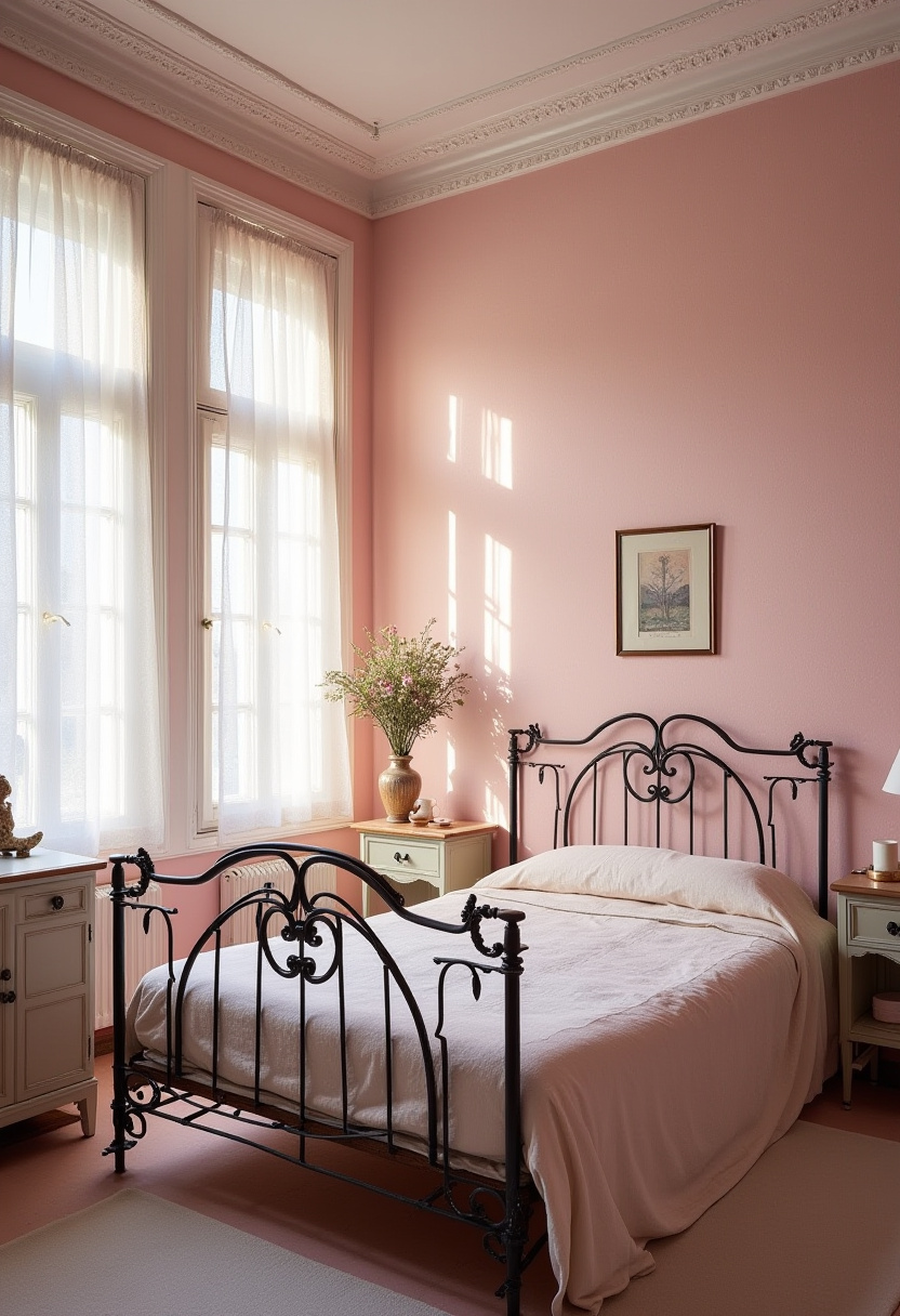 Small Pink Bedroom Ideas 11