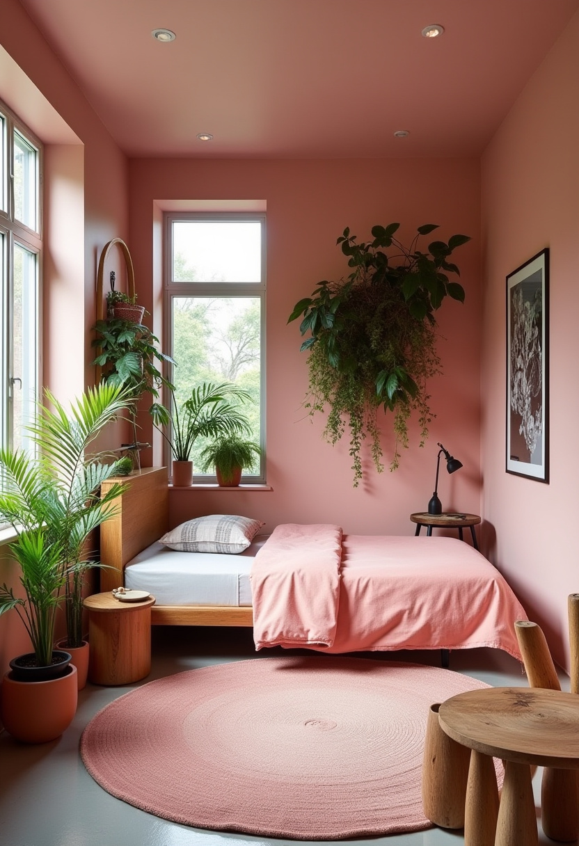 Small Pink Bedroom Ideas 12