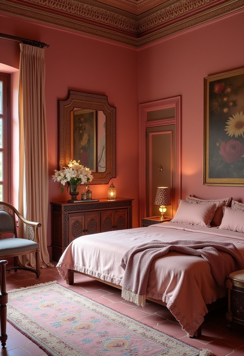 Small Pink Bedroom Ideas 14