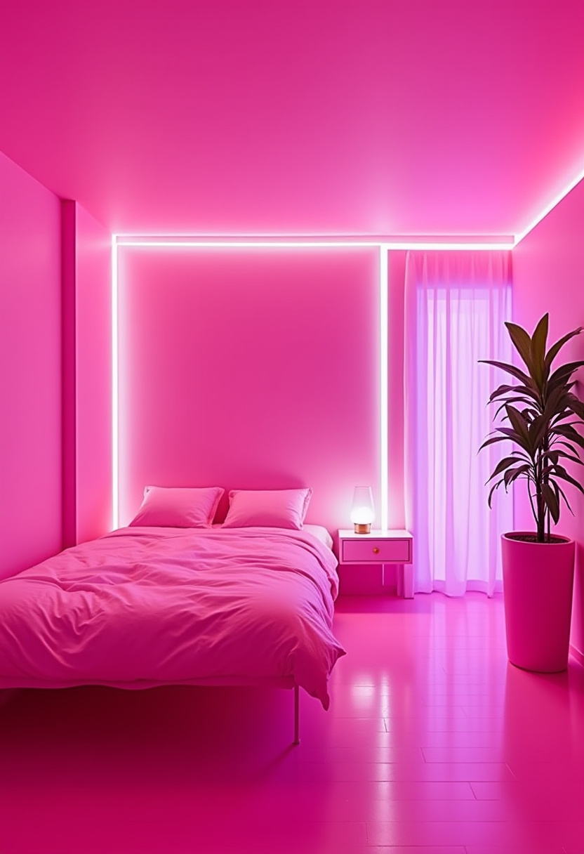 Small Pink Bedroom Ideas 18