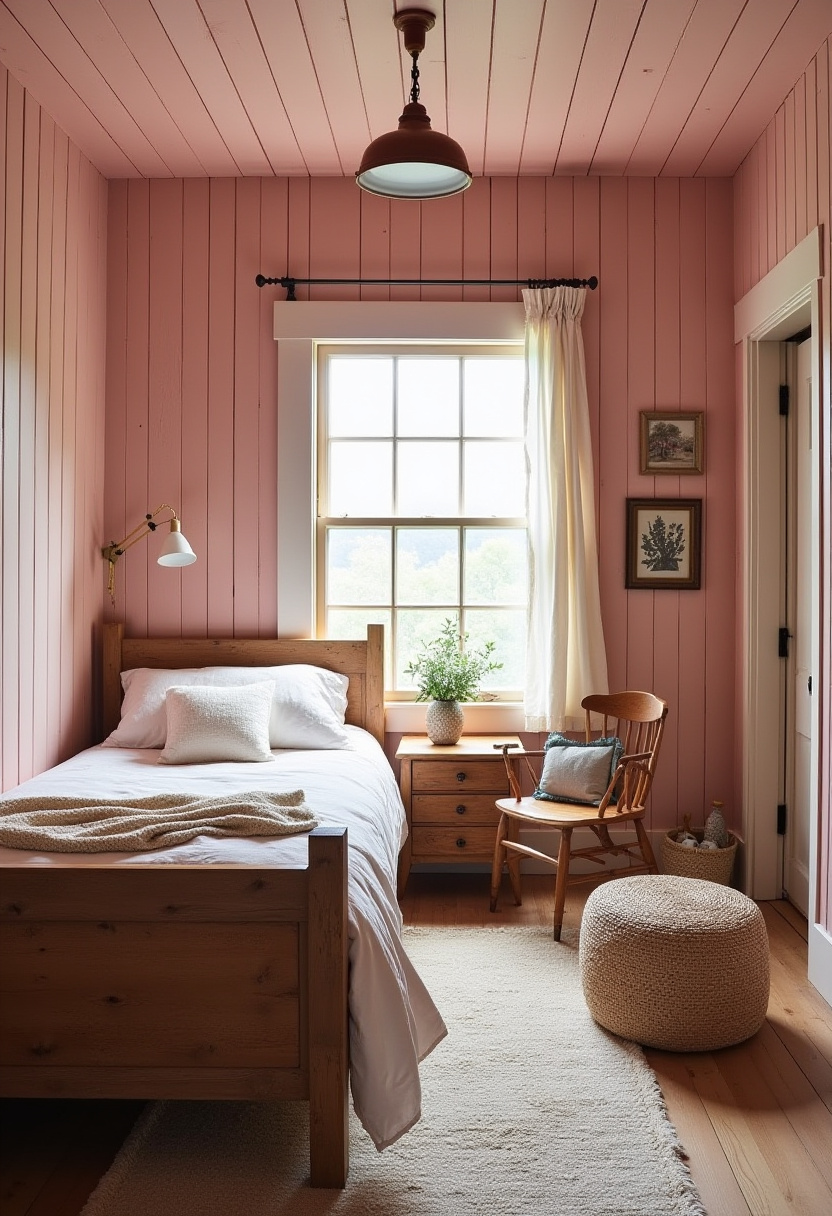 Small Pink Bedroom Ideas 19