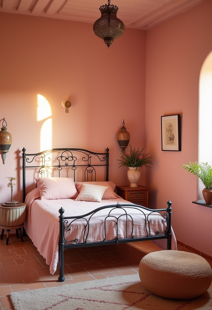 Small Pink Bedroom Ideas 22