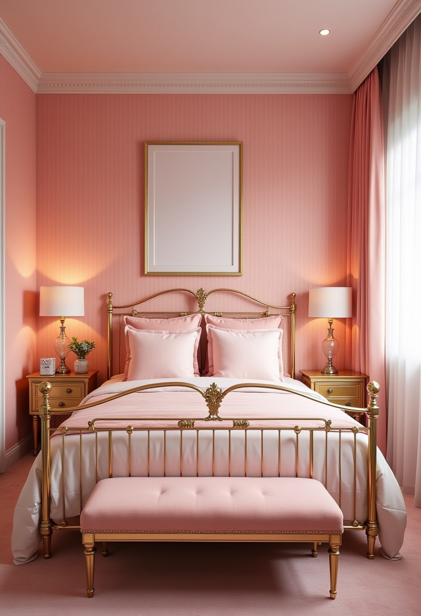 Small Pink Bedroom Ideas 27
