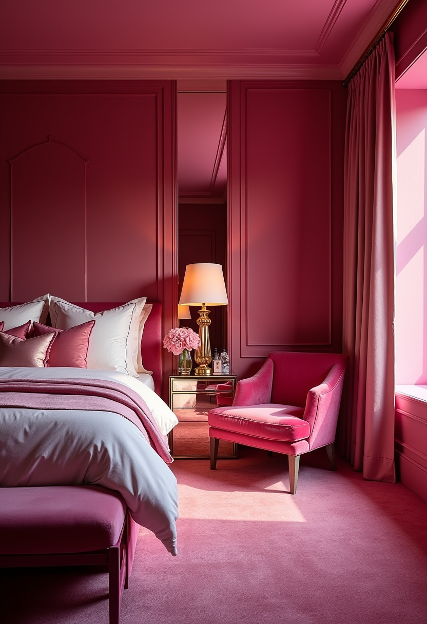Small Pink Bedroom Ideas 29