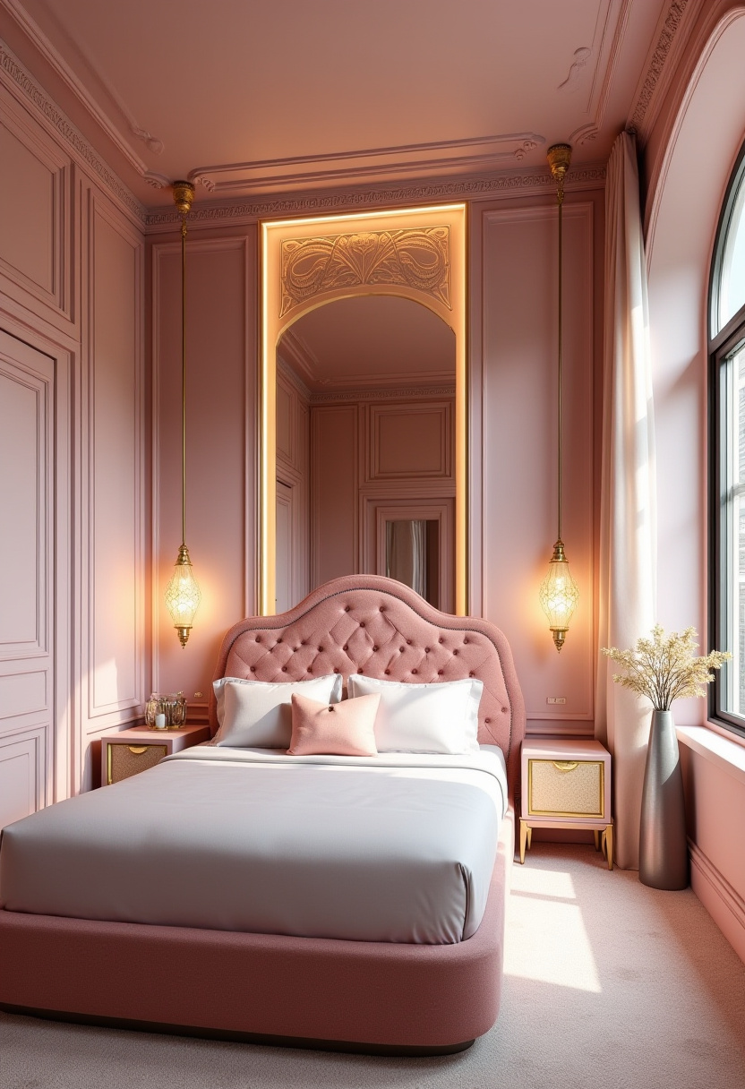 Small Pink Bedroom Ideas 5