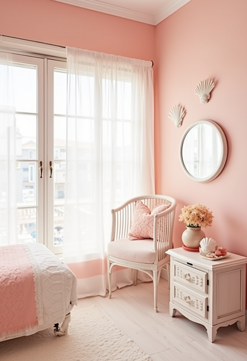Small Pink Bedroom Ideas 7