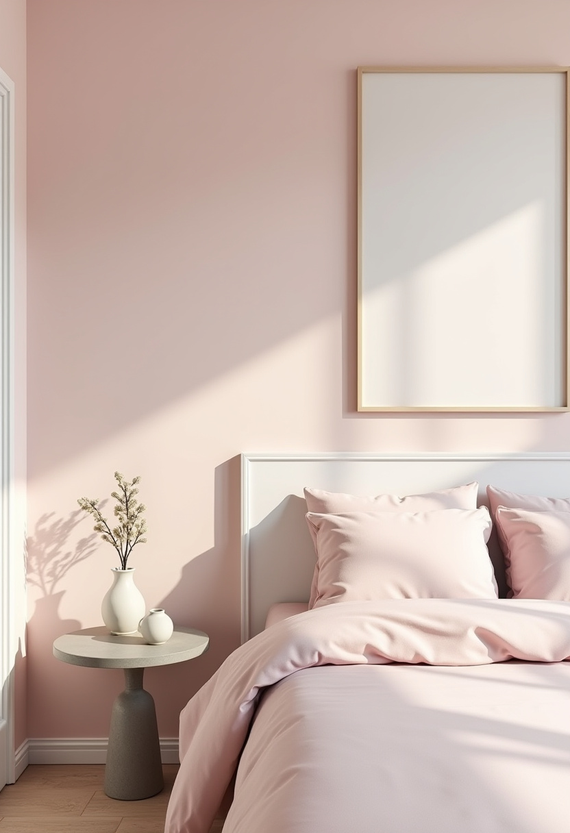 Soft Pink Bedroom Ideas 24