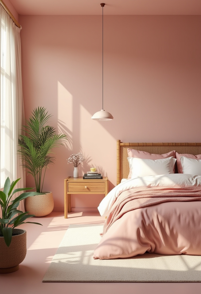 Soft Pink Bedroom Ideas 25
