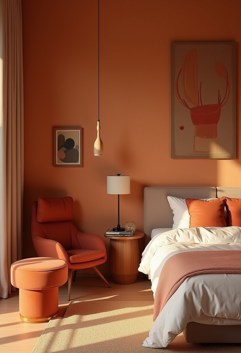 Terracotta Bedroom Ideas 10