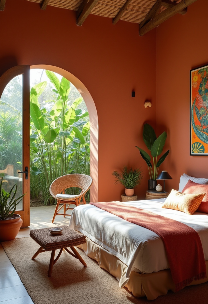 Terracotta Bedroom Ideas 11