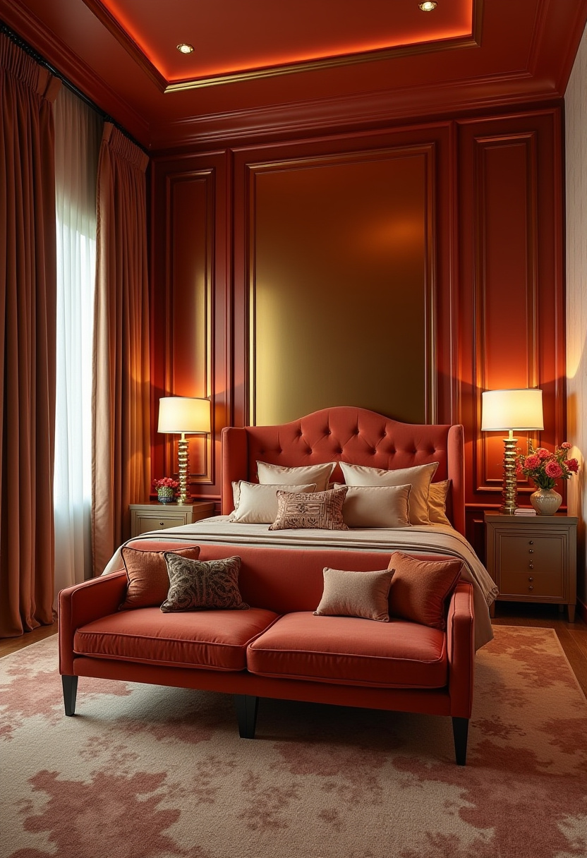 Terracotta Bedroom Ideas 17