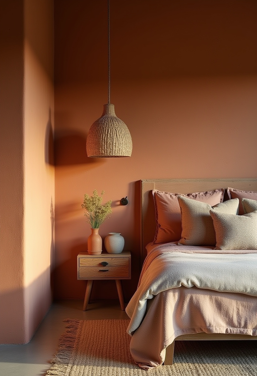 Terracotta Bedroom Ideas 18