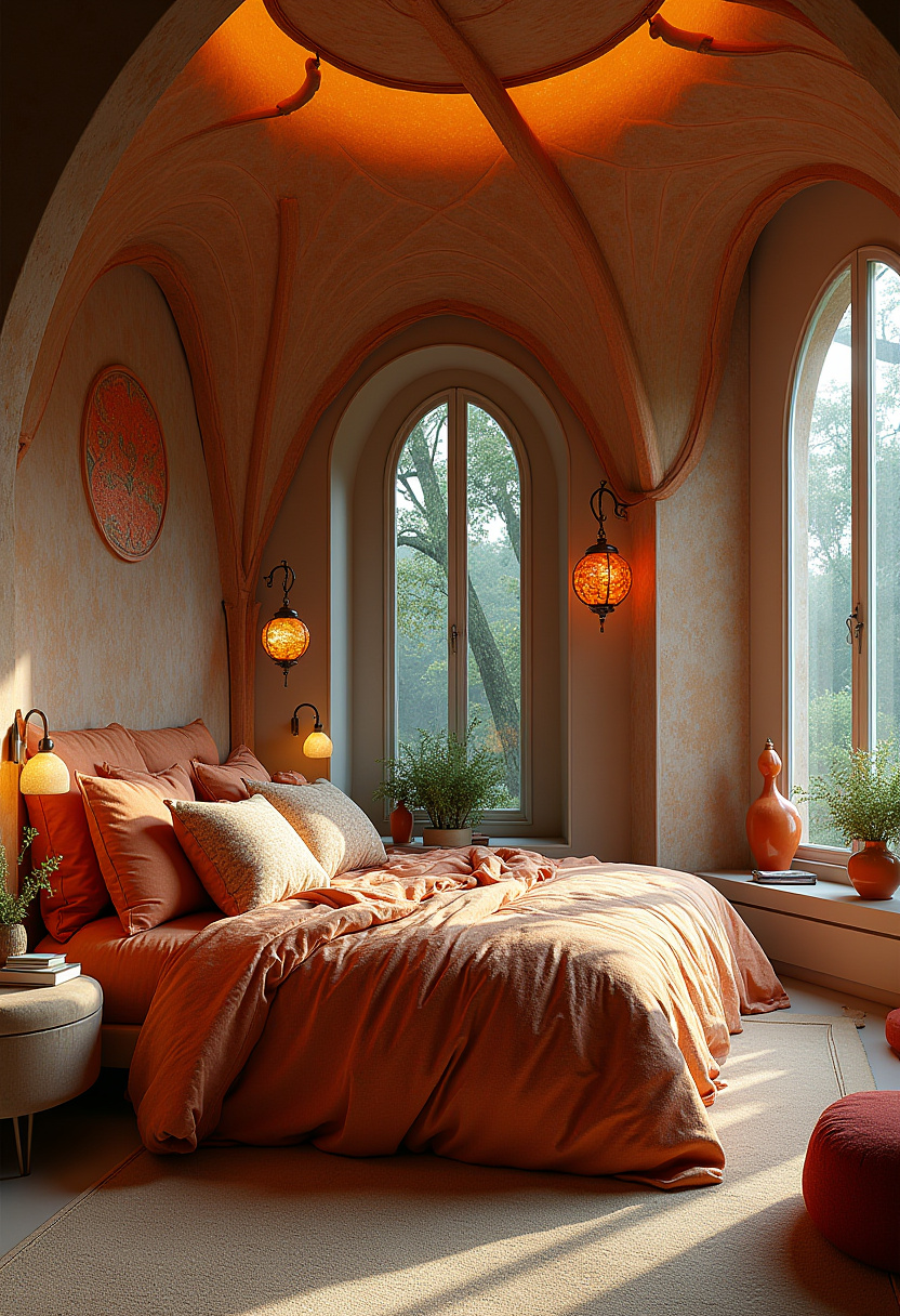 Terracotta Bedroom Ideas 19