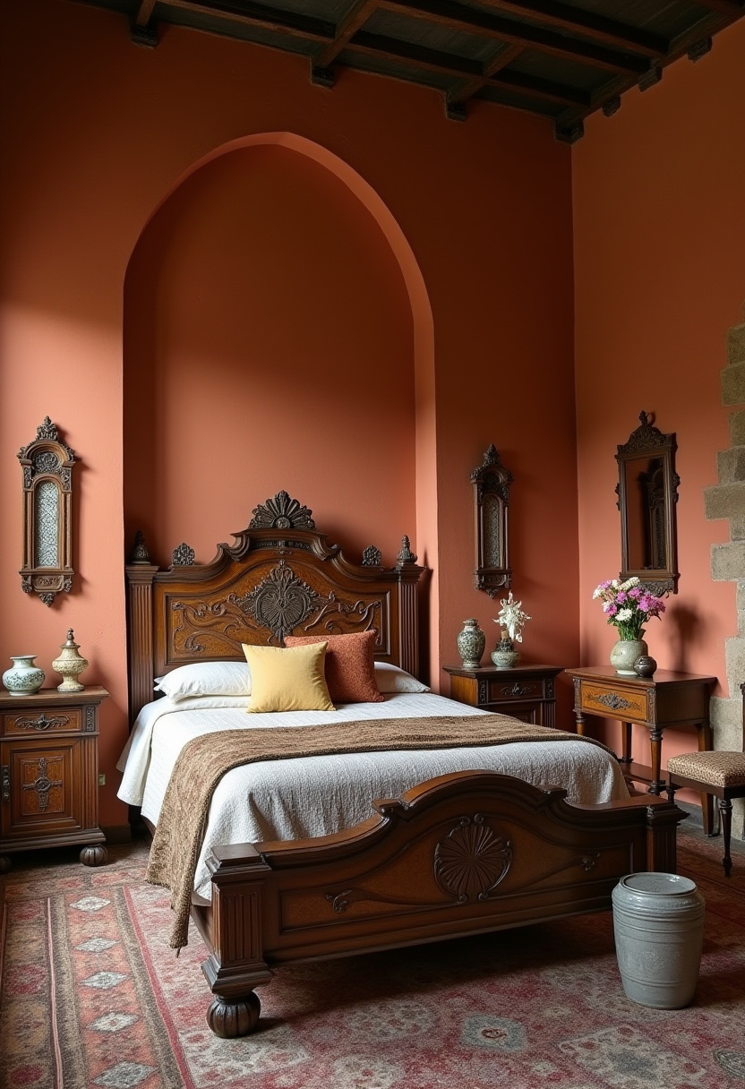 Terracotta Bedroom Ideas 21