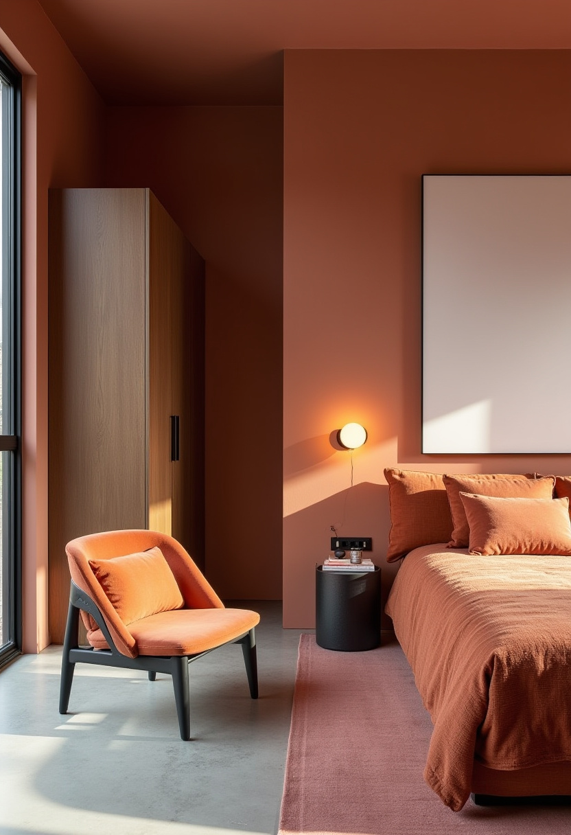 Terracotta Bedroom Ideas 4