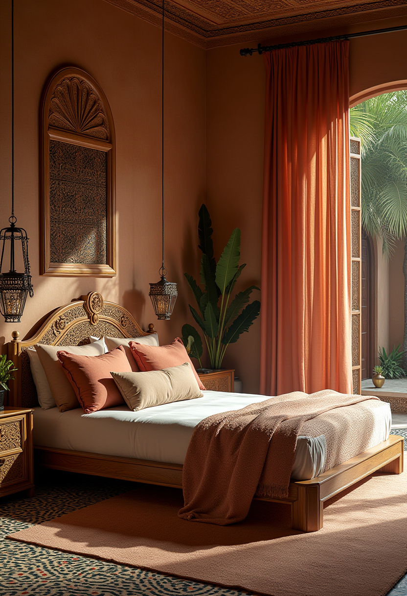 Tropical Bedroom Decor 14
