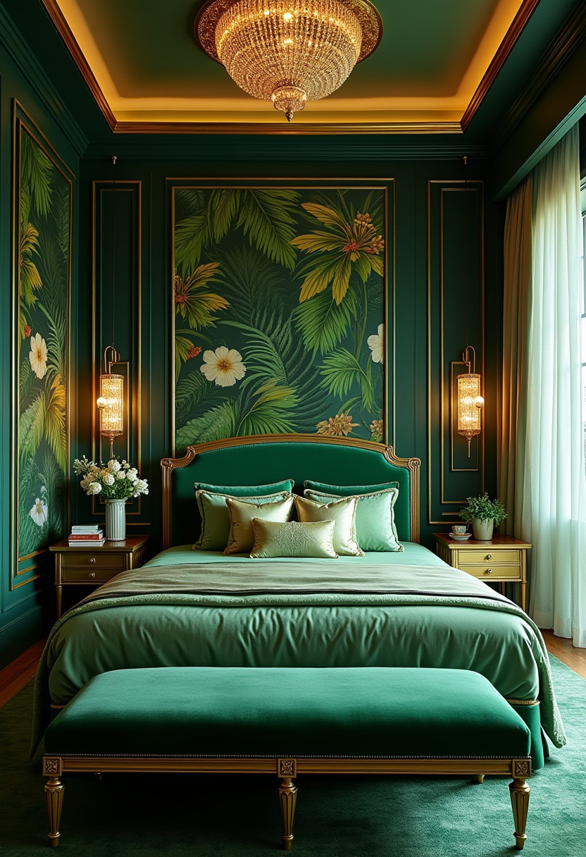 Tropical Bedroom Decor 19