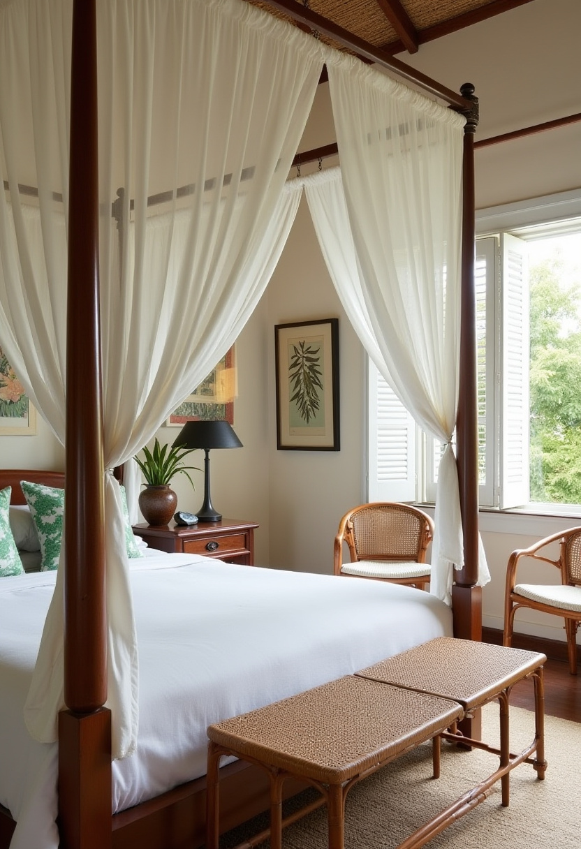 Tropical Bedroom Decor 22