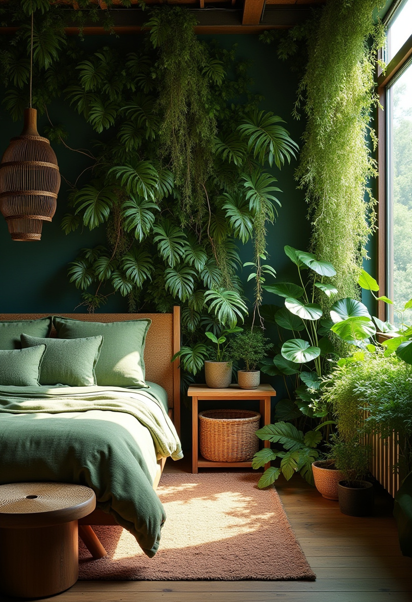Tropical Bedroom Decor 23