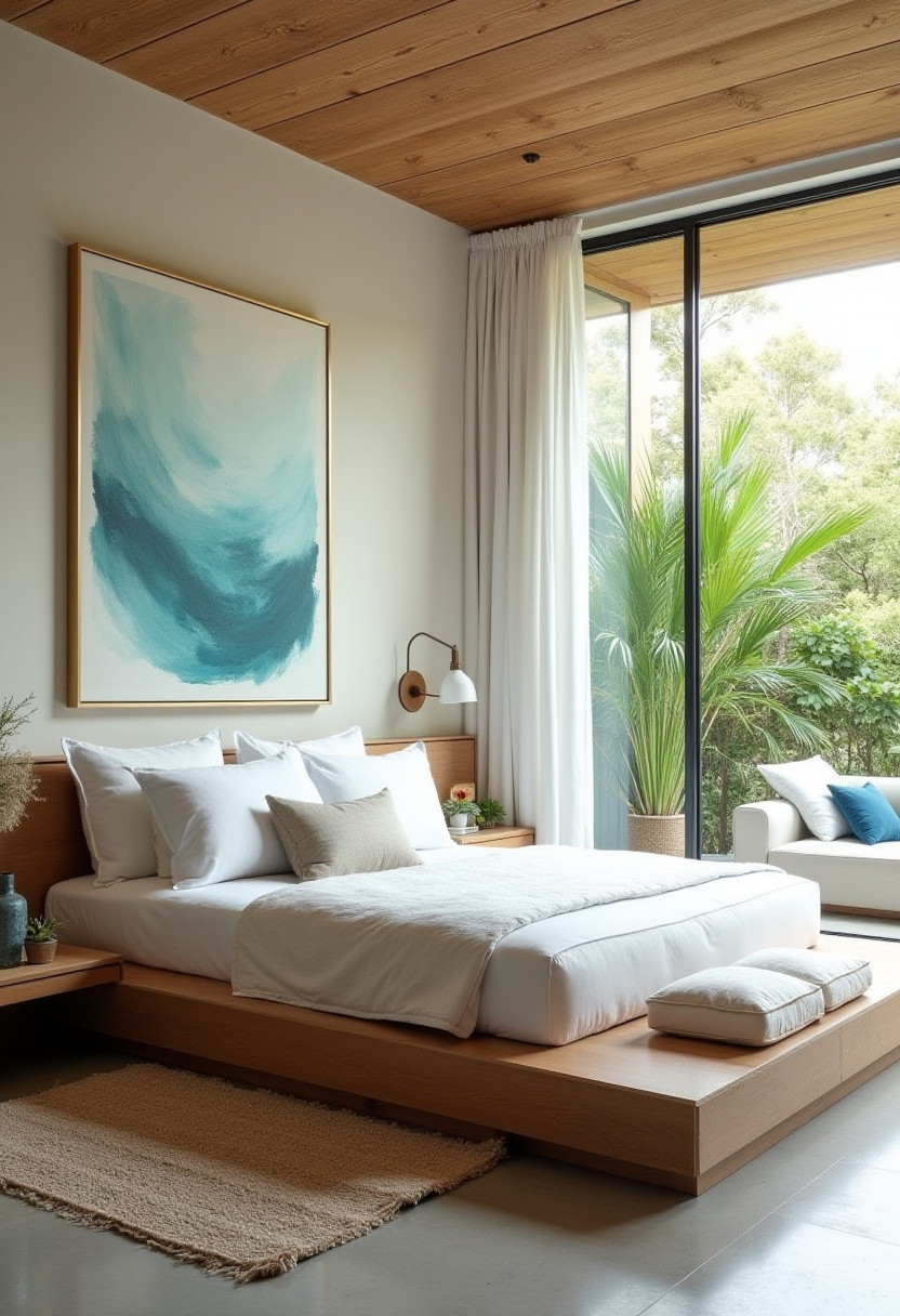 Tropical Bedroom Decor 26