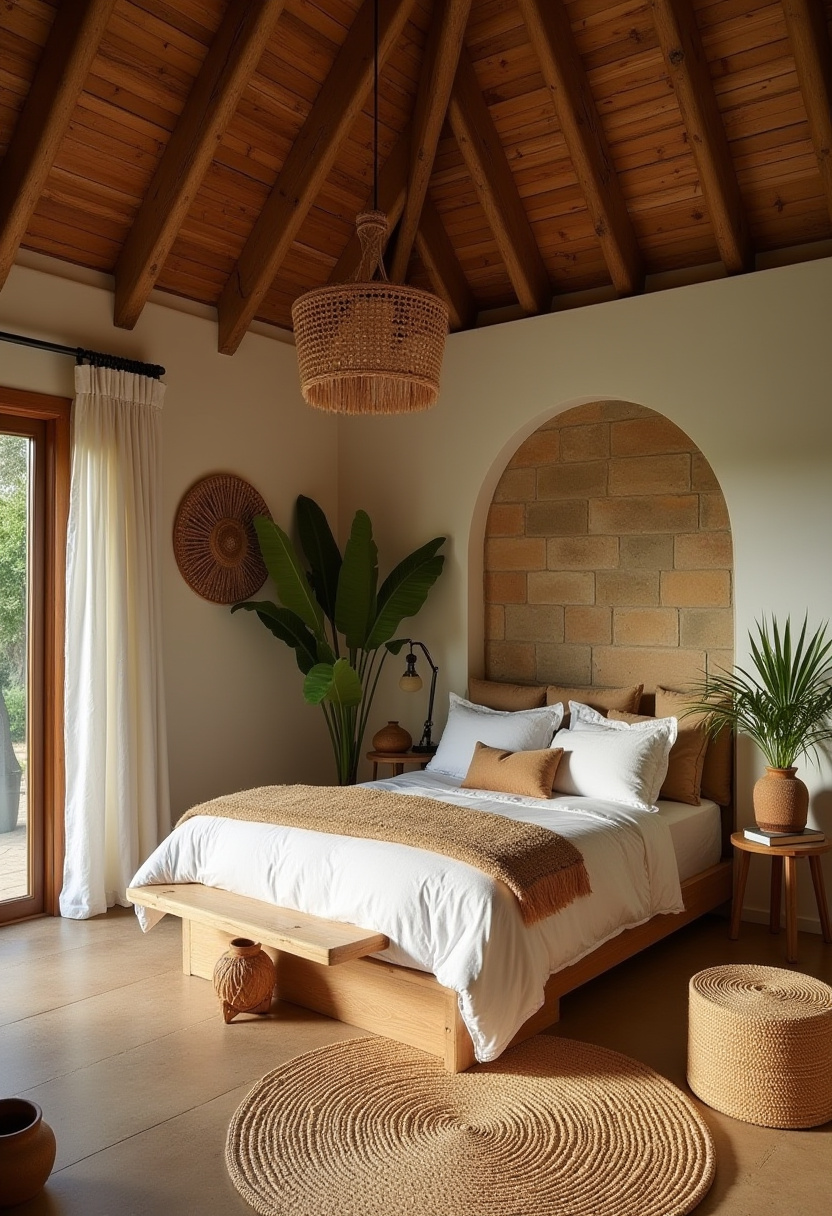Tropical Bedroom Decor 9