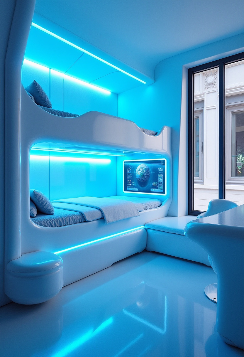 Twin Loft Bed Ideas For Small Rooms 10